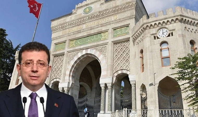 Üniversitede çok önemli bir siyasi olayda diploma gerçeğini bükecek bir makam yoktur