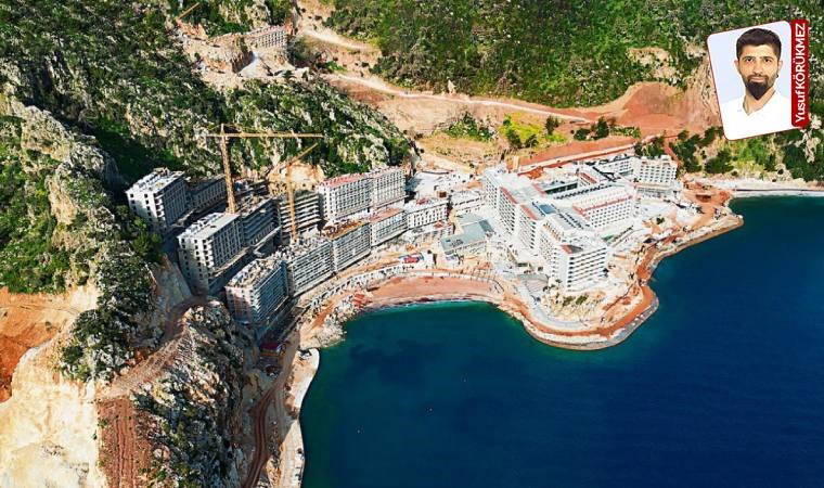 Kaçak inşaatı görüntülemek isteyenlere silahlı engel