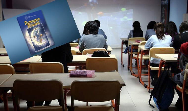 Öğrencilere ‘Ramazan Risalesi’ hazırlattırıldı: Açlığı öğütlediler