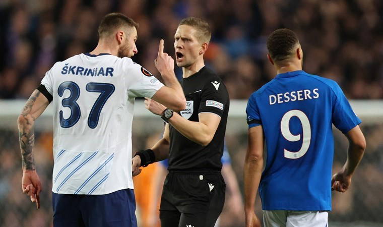 Rangers - Fenerbahçe maçının hakemine tepki: 'Olağanüstü kötü yönetim!'