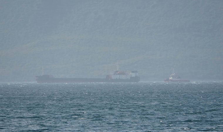 Çanakkale Boğazı'nda gemi arızası