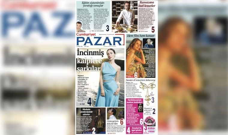 Cumhuriyet Pazar bu hafta da dopdolu!