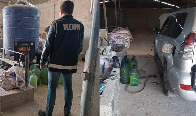 Iğdır'da 517 litre kaçak akaryakıt yakalandı: Gözaltılar var!