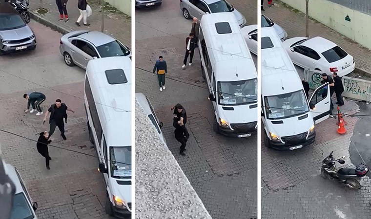 İstanbul'da güpegündüz trafik kavgası: Servis şoförünü, kuzenine vurdurdu!