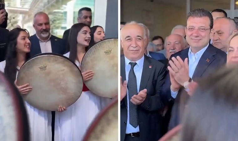 Ekrem İmamoğlu, Diyarbakır'da Kürtçe şarkılarla karşılandı