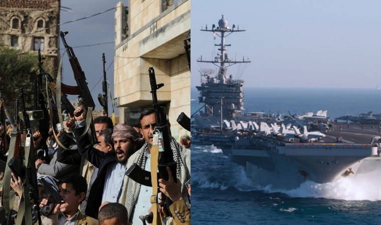 Husilerden ABD'ye misilleme: Uçak gemisi hedef alındı