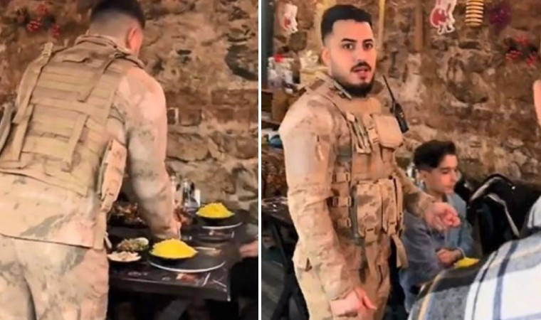 Restoranda askeri üniforma ile müşterilere servis yapan sanığa 1 yıl 6 ay hapis cezası