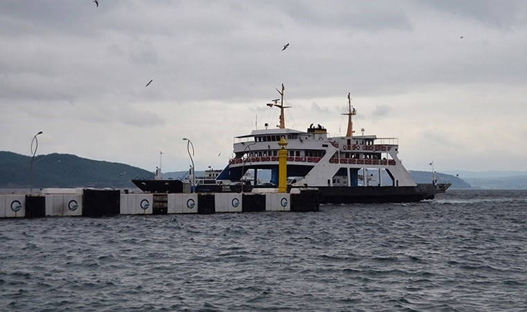 Gökçeada-Kabatepe hattına 'hava durumu' engeli!