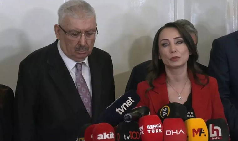 MHP'li Semih Yalçın'ın o anları gündem oldu...