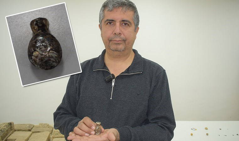 Batman'da şaşırtan keşif: 1600 yıllık 'gözyaşı şişesi' bulundu