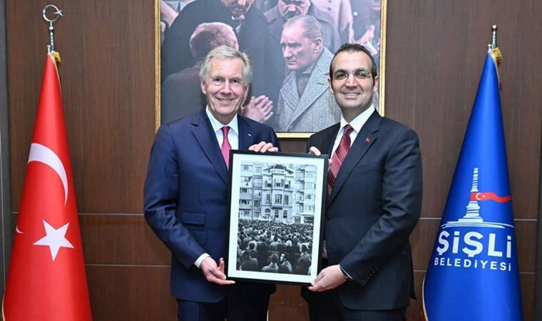 Eski Almanya Cumhurbaşkanı'ndan Şişli Belediye Başkanı Emrah Şahan'a ziyaret