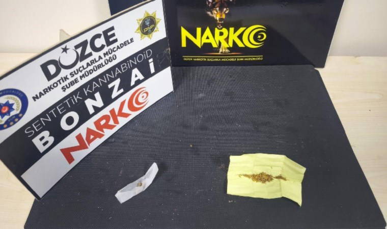 Düzce’de uyuşturucu operasyonu: 2 tutuklama!