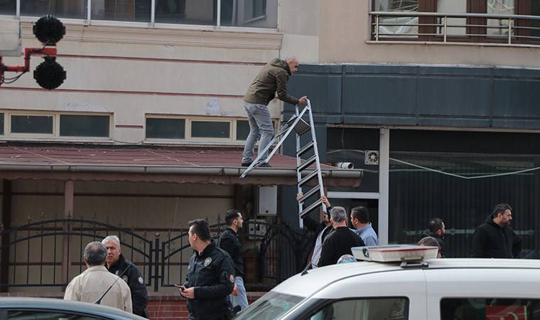 Kayseri'de hareketli anlar: Bina görevlisi silahla vuruldu, 1. kattan atladı!