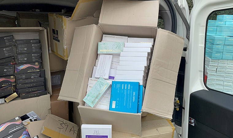 Malzemelere el konuldu... Iğdır'da 'kaçak botoks ilacı' operasyonu: 1 gözaltı