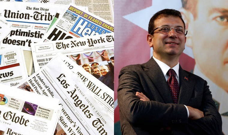 Ekrem İmamoğlu'na gözaltı dünya basınında: 'Erdoğan'ın başlıca rakibi'