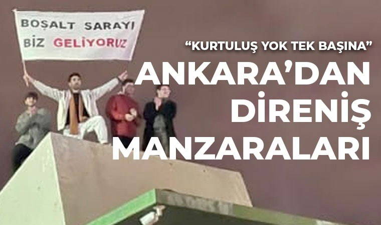 Ankara’da binlerce yurttaş İmamoğlu’nun yanında: ‘Adalet arıyoruz’