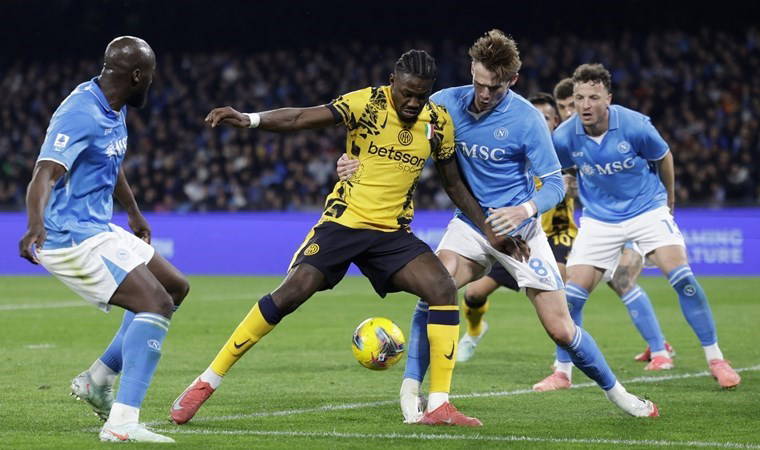 Napoli - Inter maçında kazanan çıkmadı!