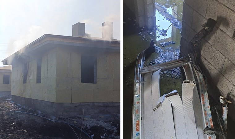 Osmaniye'de işçilerin kaldığı evde kokutan yangın! İtfaiye zamanında yetişti...