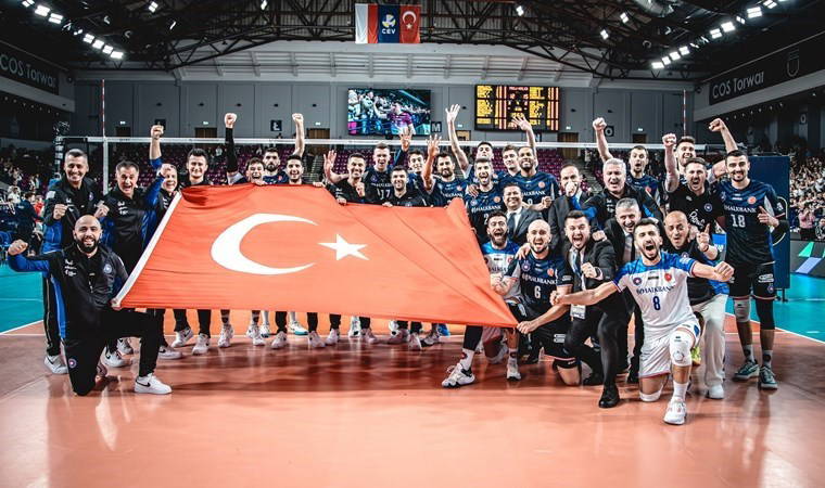 Halkbank, Dörtlü Final'e yükseldi