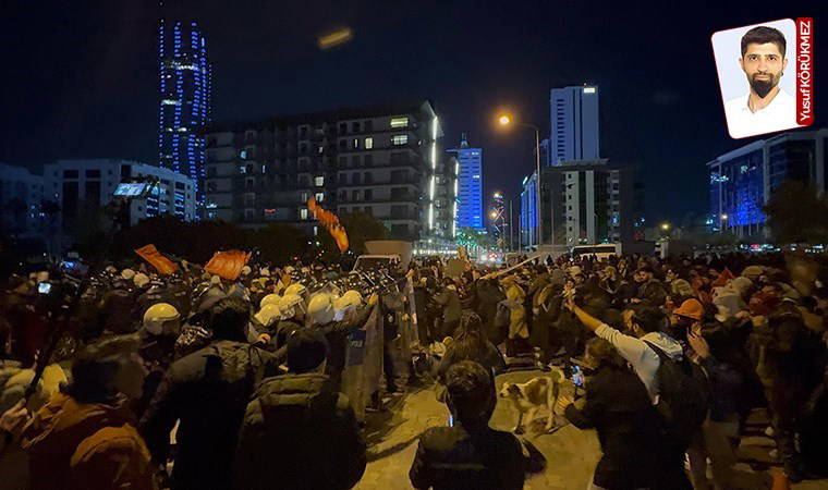 AKP İl Binası'na polis kalkanı!