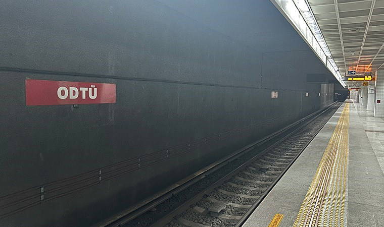 EGO açıkladı: Geçici olarak kapatılan ODTÜ metro istasyonu yeniden açıldı!