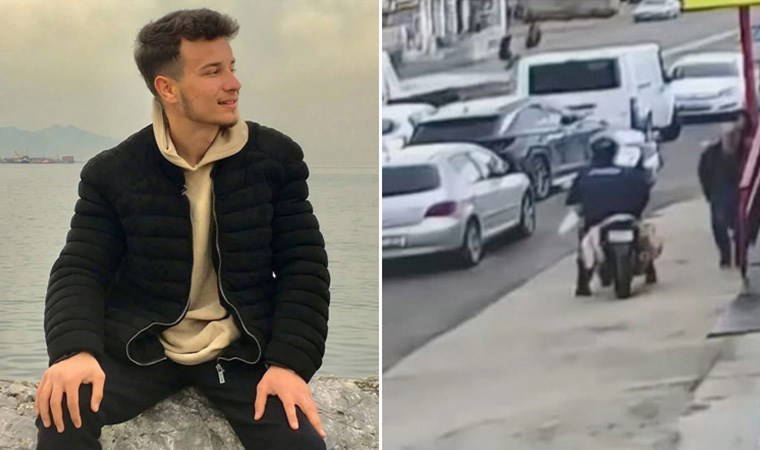 Gaziantep'te motosiklet sürücüsünün öldüğü kaza kamerada