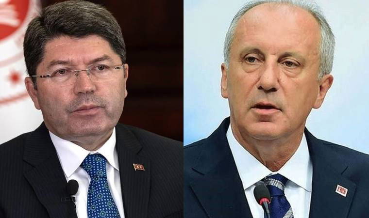 Muharrem İnce'den Adalet Bakanı Yılmaz Tunç'a tepki: 'Huzursuzluk sırası sizde'
