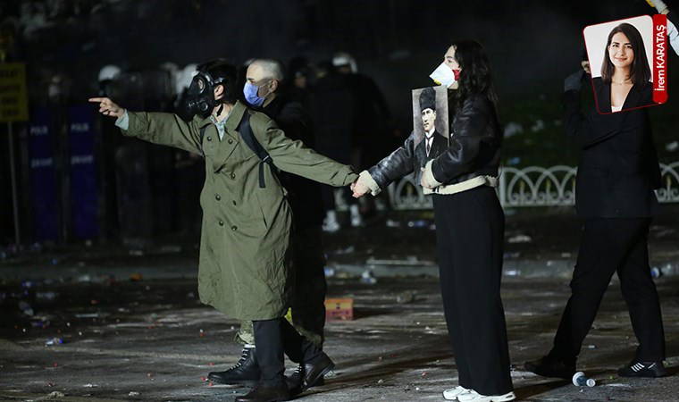 Bozdoğan Kemeri'nden Taksim'e yürümek isteyenlere müdahale: Polis biber gazı kullandı!