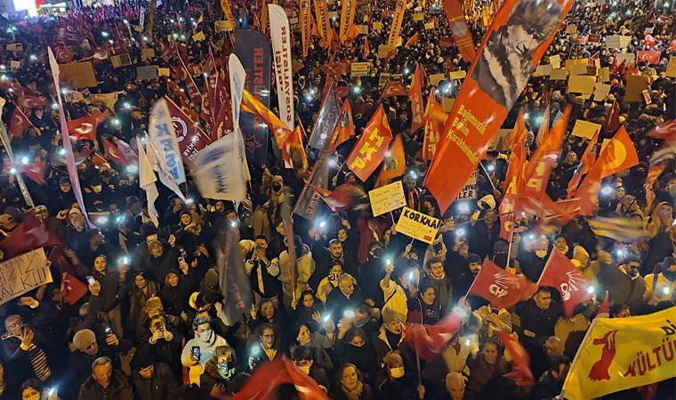 Ankara’da yurttaşlar direnişe devam ediyor: Polis müdahalesi başladı