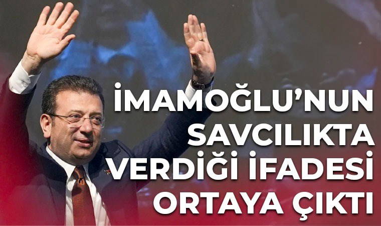 Son Dakika... Ekrem İmamoğlu'nun savcılık ifadesi ortaya çıktı!