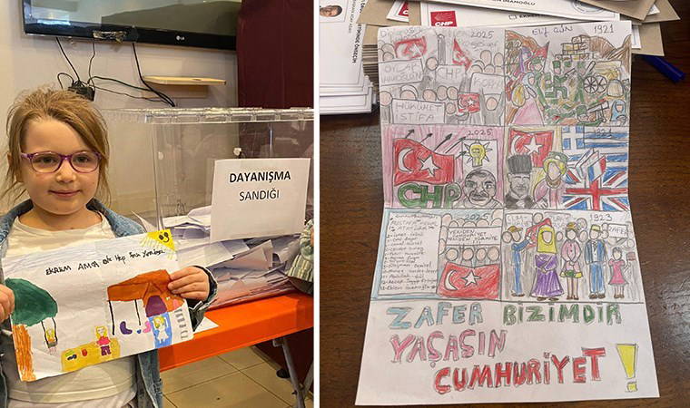 CHP'de önseçim: Çocuklar da 'İmamoğlu' için sandık başına gitti