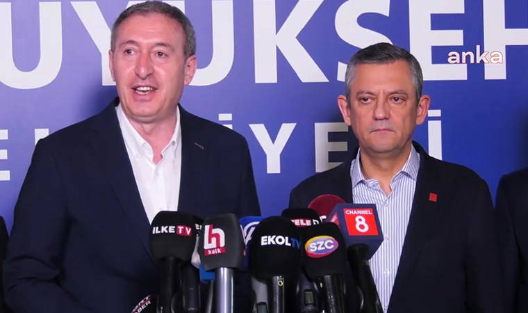 Özgür Özel ve Tuncer Bakırhan'dan Saraçhane'de ortak açıklama: '19 Mart darbe girişimi başarısızdır'