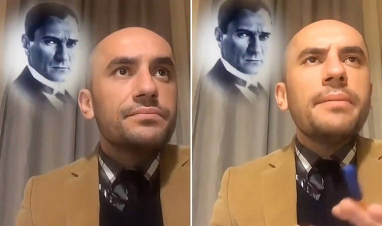 Ülkede yaşanan hukuksuzluklara tepki gösterdi: Giray Altınok'tan anlamlı 'Atatürk' videosu!