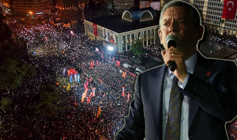 Büyük Saraçhane buluşmasında 5. gün... 'Önseçim' oranları belli oldu: Özgür Özel'den 'Eylemlere devam' mesajı!