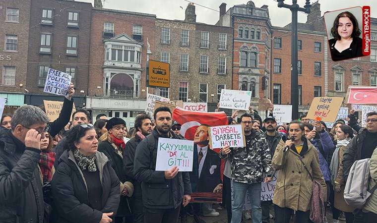 İmamoğlu eylemleri yurtdışına yayıldı: ‘Dünyanın bir diktatöre daha ihtiyacı yok’