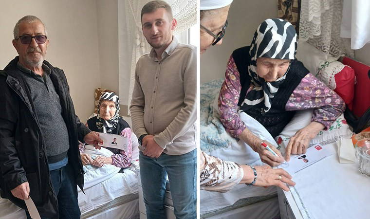 97 yaşında, Ekrem İmamoğlu'na destek için oy kullandı: 'Atatürk'ün partisine yapılan haksızlığı, bu yaşta kabul edemem'
