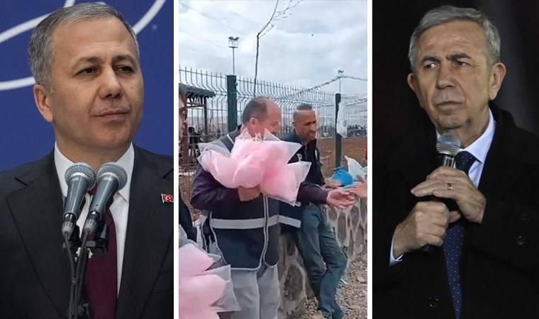 Mansur Yavaş'ın tepkisi gündem olmuştu... Bakan Yerlikaya'dan 'pamuk şeker' paylaşımı: O görüntüleri paylaştı
