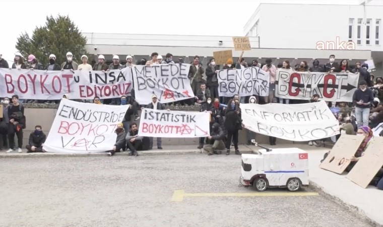 'Ders yok, boykot var!'