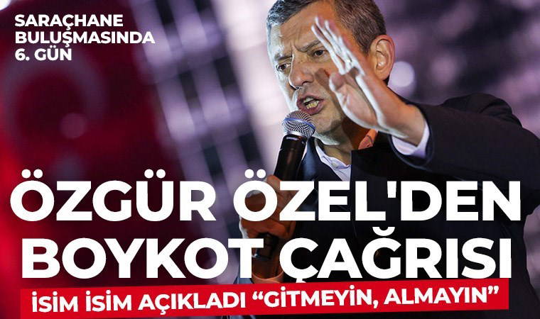 Türkiye iradesi için ayakta! Saraçhane buluşmasında 6. gün