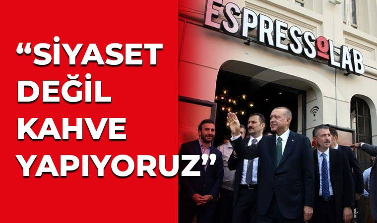 Espressolab: 'Biz siyaset değil, kahve yapıyoruz!'