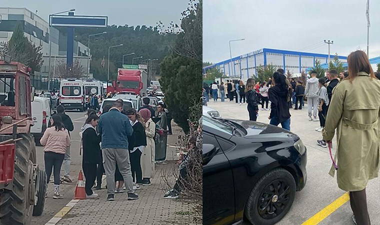 Balıkesir'de fabrikada korkutan olay: 10 işçi, sızan amonyak gazından etkilendi