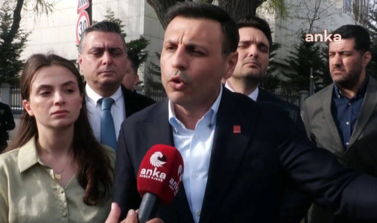 CHP İstanbul İl Başkanı Özgür Çelik: ''Günlerdir gözaltına alınırken çocuklara kötü muamele ediliyor''