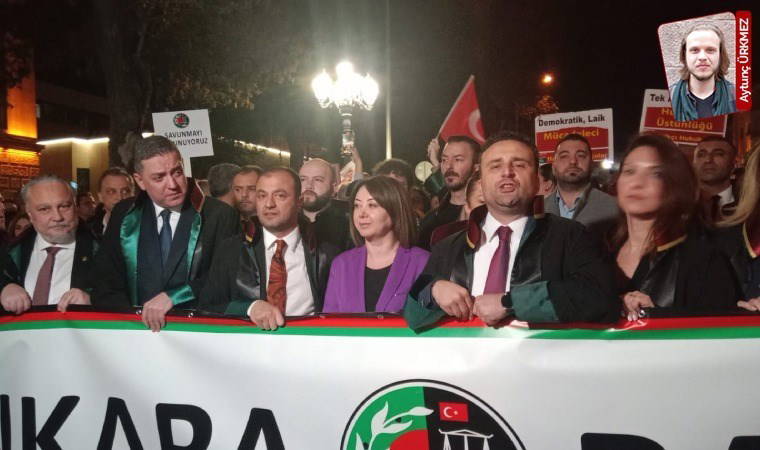 Ankara Barosu'ndan 'adalet' yürüyüşü