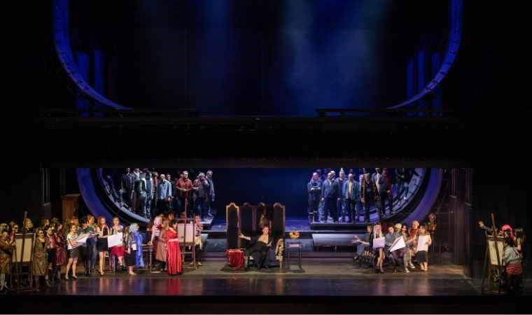 'Uçan Hollandalı' operası İstanbul'da sahnelendi...