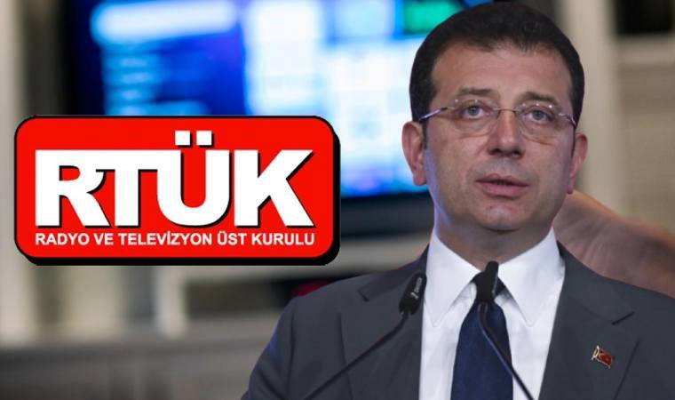 Son dakika... RTÜK'ten İmamoğlu canlı yayınına 10 gün ekran karartma cezası!