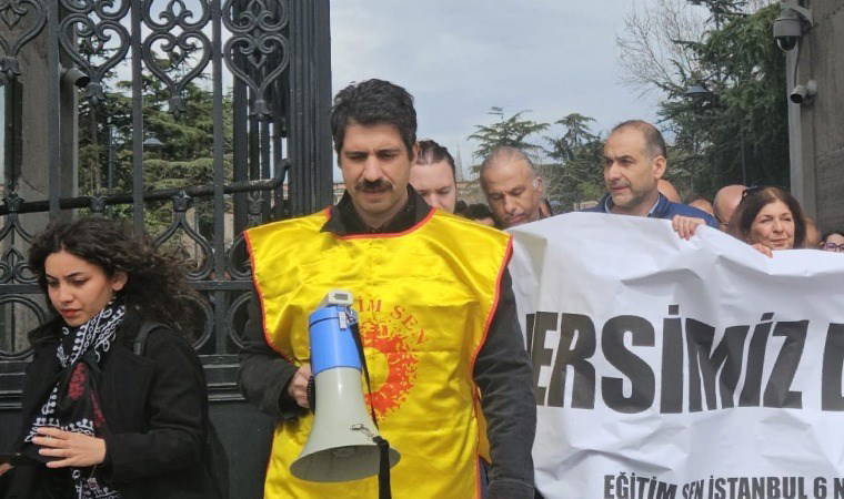 Eğitim Sen İstanbul Üniversitesi İşyeri Temsilcisi Levent Dölek tutuklandı