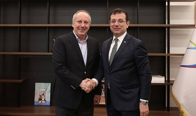 Muharrem İnce Ekrem İmamoğlu'nun el yazısı ile mesajını paylaştı