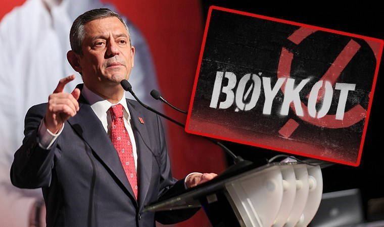 CHP boykot listesini yayımlamıştı