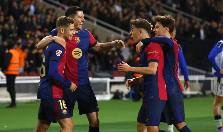 Barcelona erteleme maçında çok rahat!