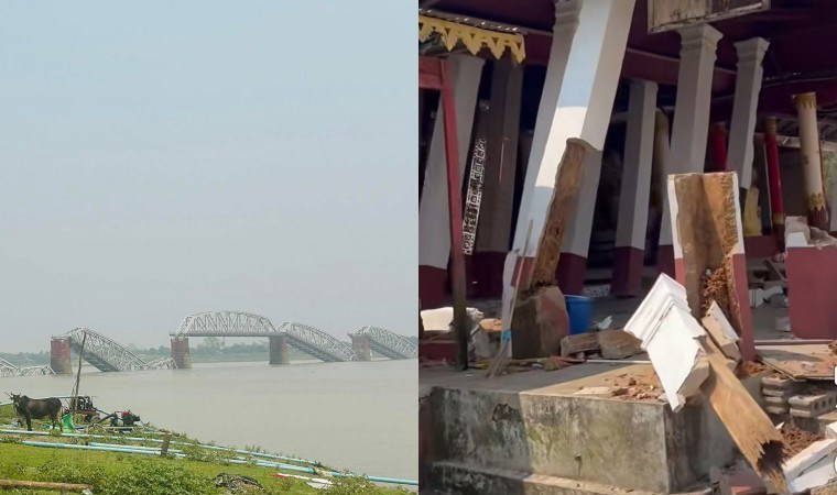 Myanmar'da peş peşe şiddetli depremler!